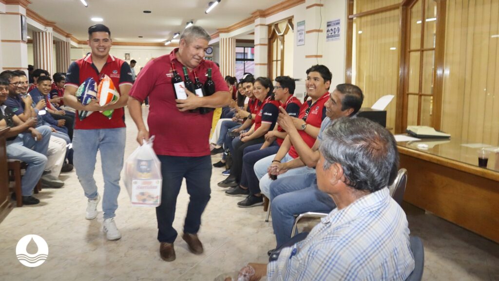 Entrega de canastones